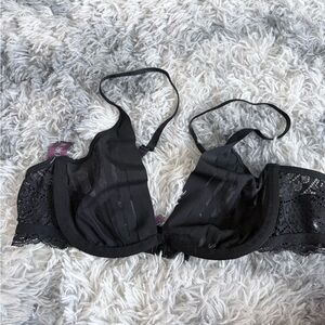 Elegant Black Lace Bra
